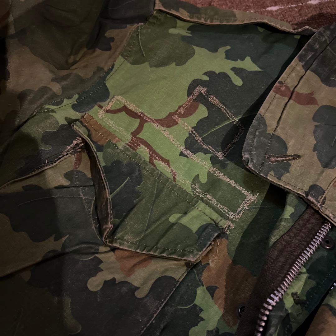 60年代　実物　米軍　ベトナム戦　ミッチェルパターン　ミッチェルカモ　M65