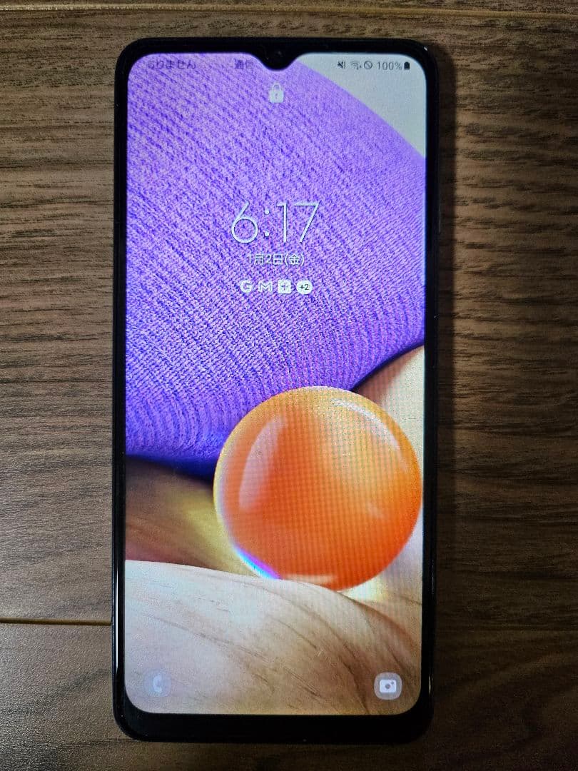 Galaxy A32 オーサムブルー SCG08 ジャンク