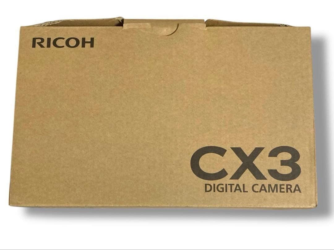 動作品 箱 Ricoh リコー CX3 Digital Camera ケース 黒