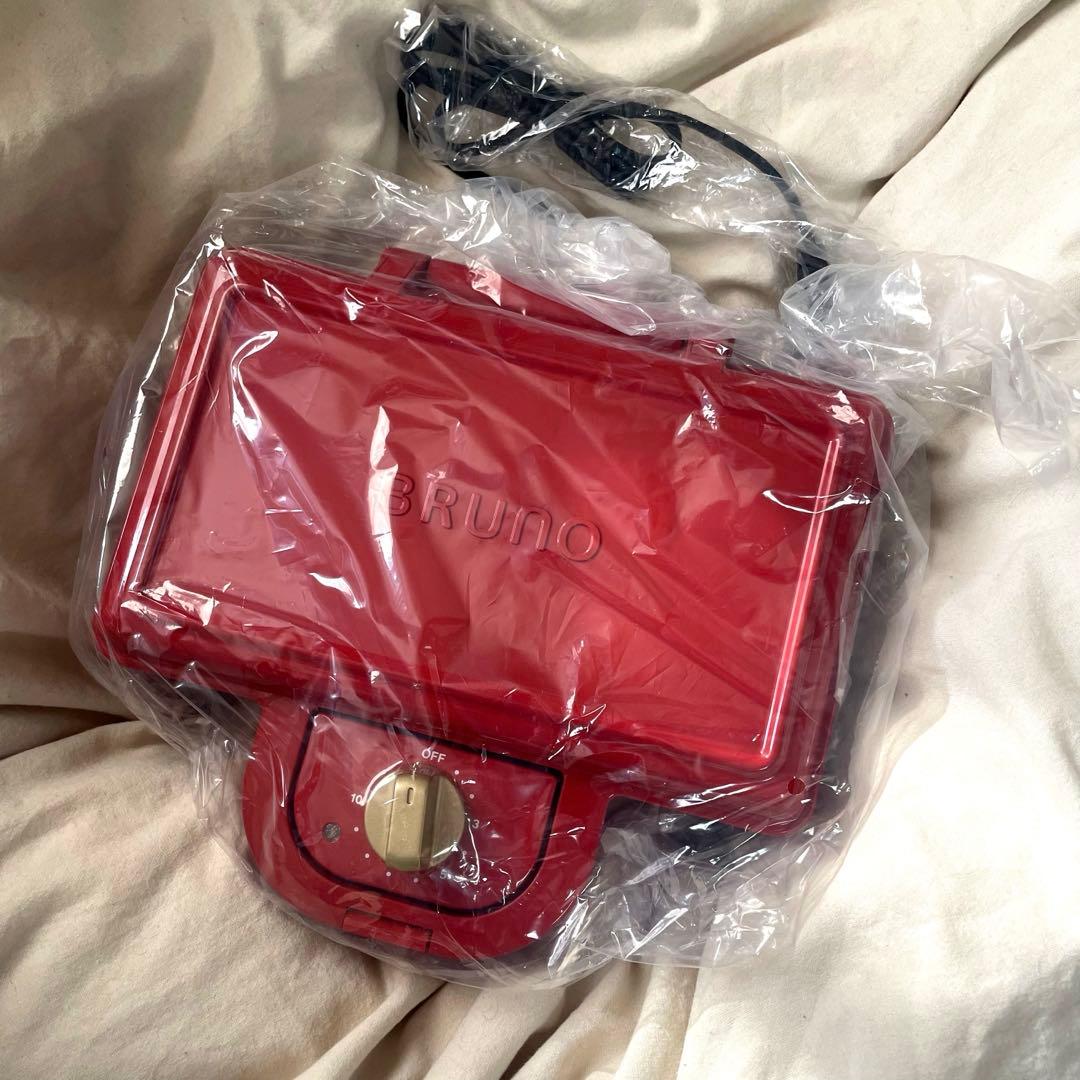 BRUNO Hot Sand Maker Double レッド