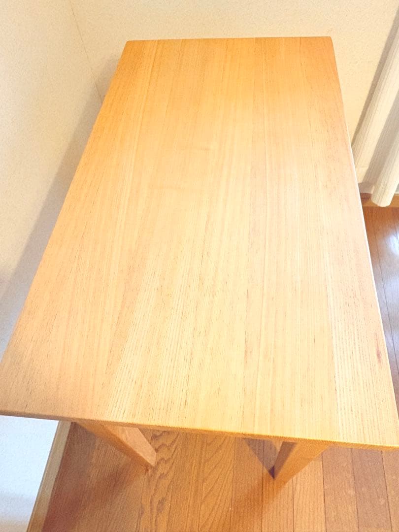 【送料込】無印良品：タモ材パーソナルデスク