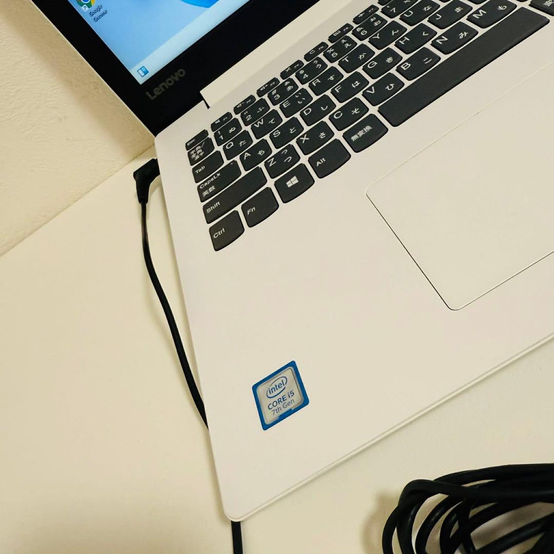 Y180 LENOVOノートパソコン i5第7世代SSD高速 Windows11