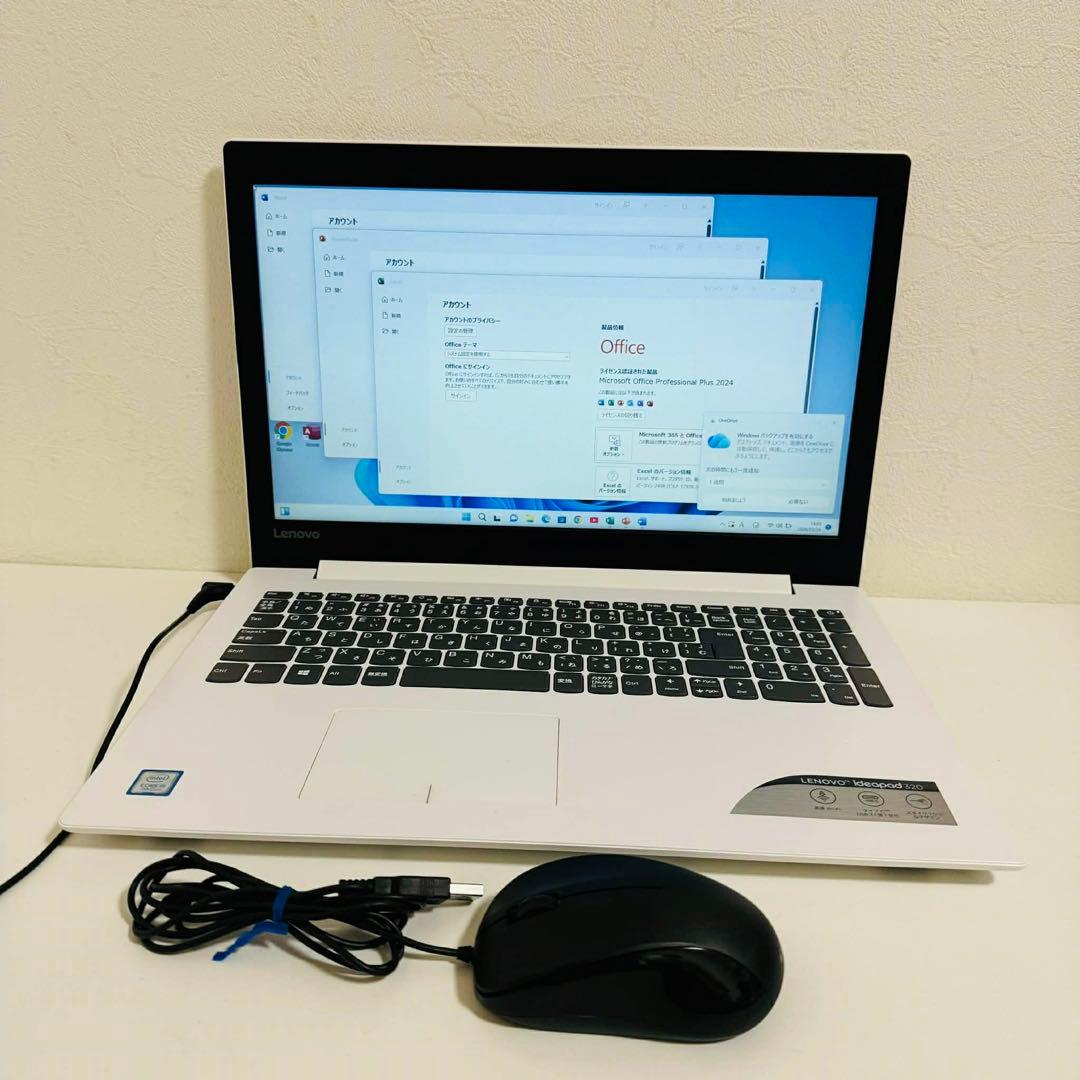 Y180 LENOVOノートパソコン i5第7世代SSD高速 Windows11