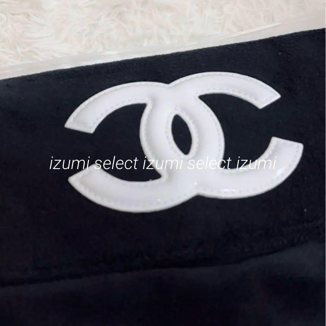 新品CHANEL海外限定ビューティーノベルティ　CHANELブラックショルダー