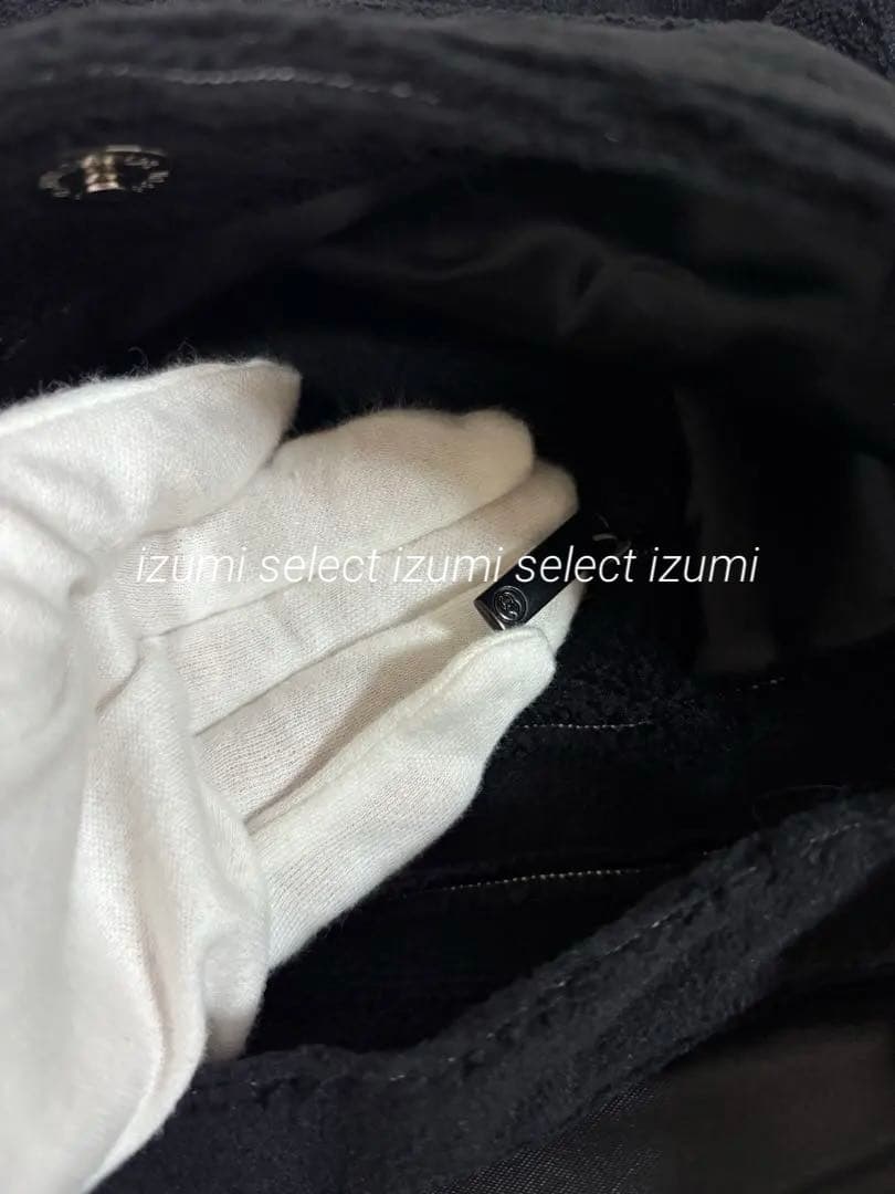 新品CHANEL海外限定ビューティーノベルティ　CHANELブラックショルダー