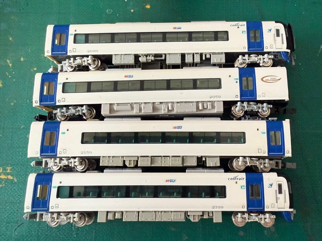 グリーンマックス 名鉄2000系 8両セット 加工あり