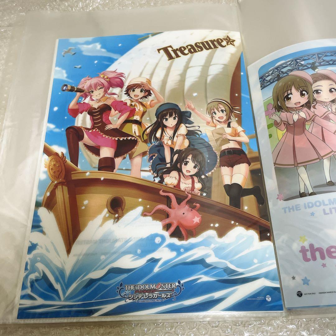 アイドルマスターシンデレラガールズ クリアポスター　15枚　アニメイト特典