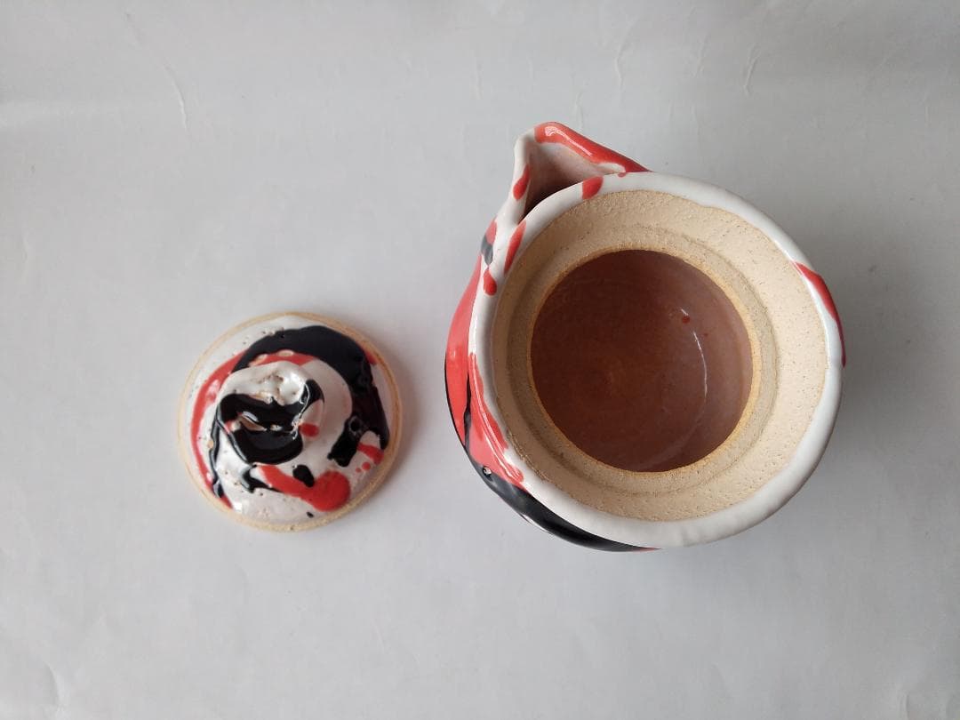 希少品 萩碗 宝瓶 関大安 作 萩煎茶器 共箱 現代アート 煎茶道具 玉露 新品