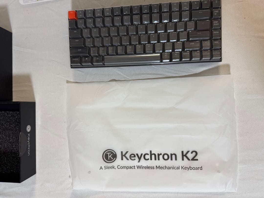 Keychron K2 whiteLED 赤軸 US配列