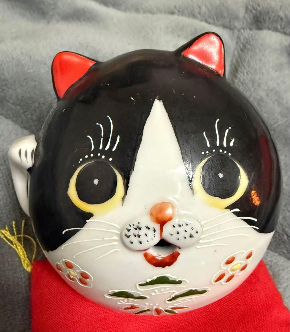 九谷焼　レア　ハチワレ　梅　開運　セール