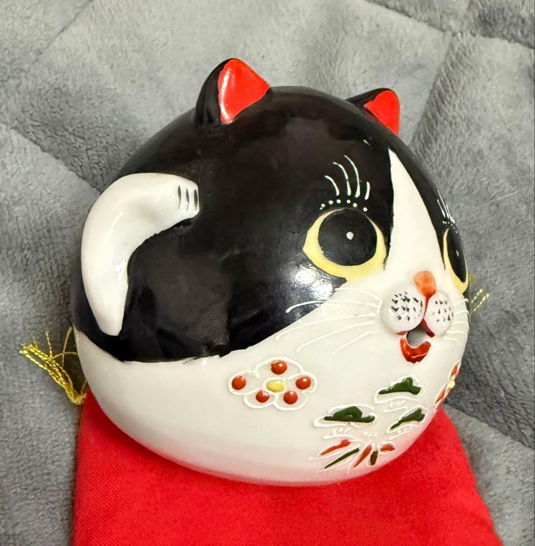 九谷焼　レア　ハチワレ　梅　開運　セール