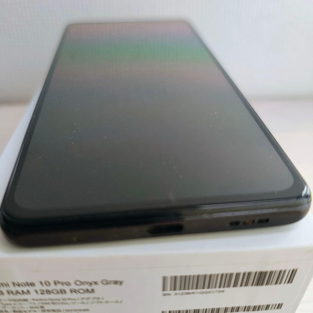 xiaomi Redmi Note 10 Pro 128GB グレー 本体