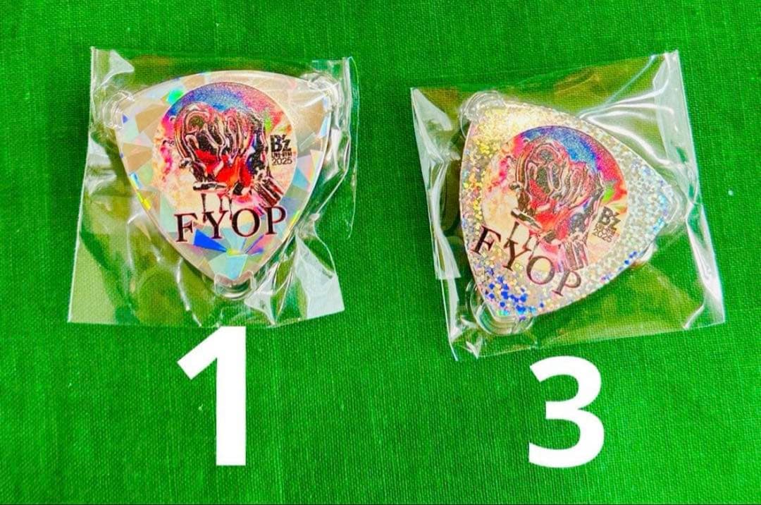 B'z FYOP ガチャガチャ リストバンド ピックバッジ ミニ巾着 トート