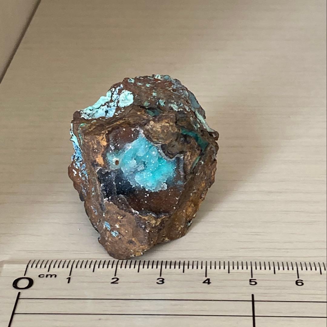 ジェムシリカ　母岩付き　クリソコラ　ドゥルージー　シリシファイド　原石　鉱物