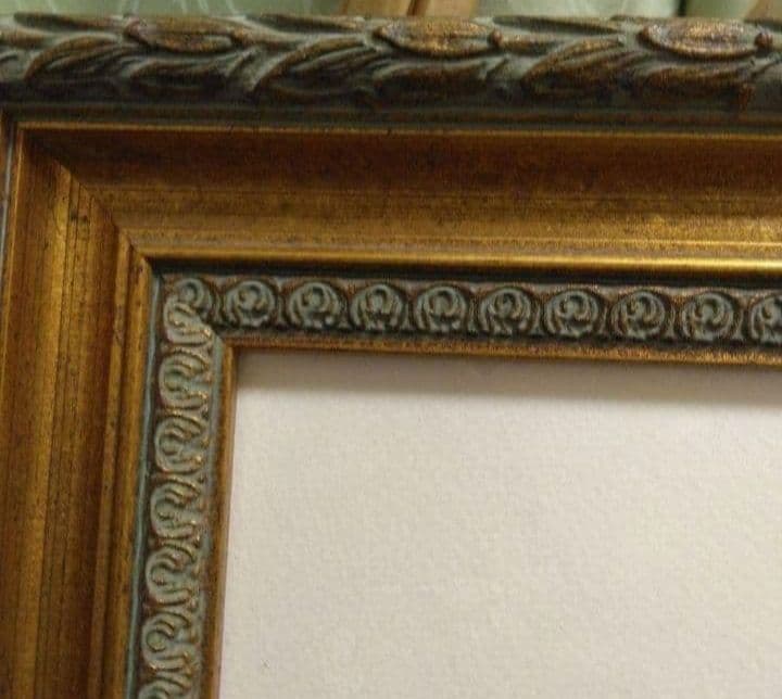 アンドリューフランシス作「白い花」絵画　送料込み　抽象画　111㎝×87㎝