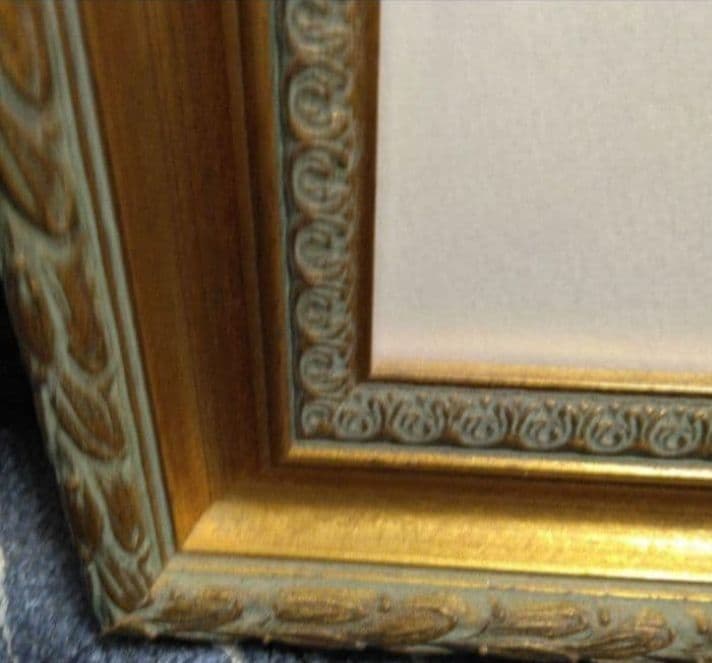 アンドリューフランシス作「白い花」絵画　送料込み　抽象画　111㎝×87㎝