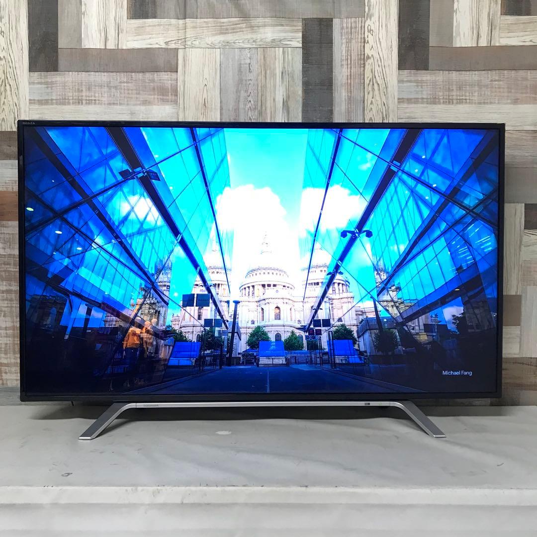 即日受渡❣️全国送料込東芝49型4K液晶テレビYouTubeネット動画視聴
