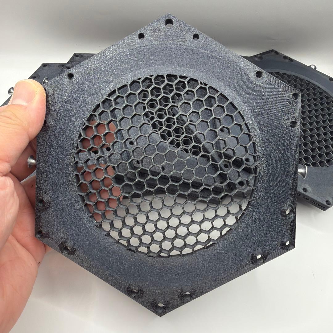 先行販売 3Dプリント着生材 ∞ 墨色 7枚(3)