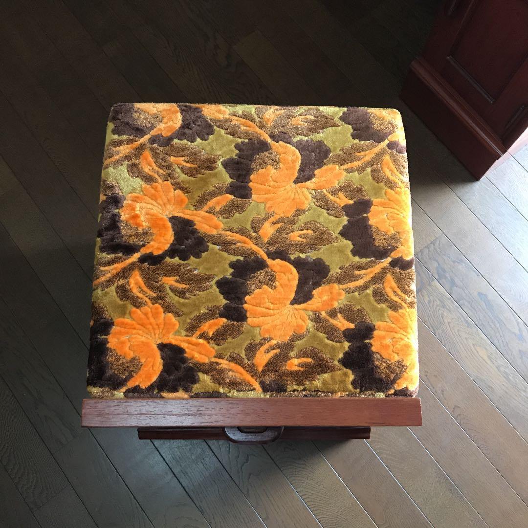 お値下げ⤵️ アンティーク シンプル木製ドレッサー　送料込み　チーク材