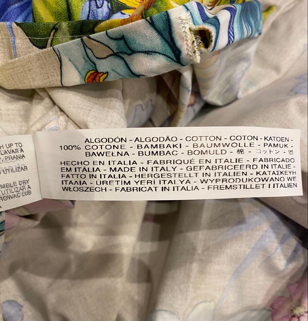 【必見】ZARA  フラワープリント掛け布団カバー 240x220 cm