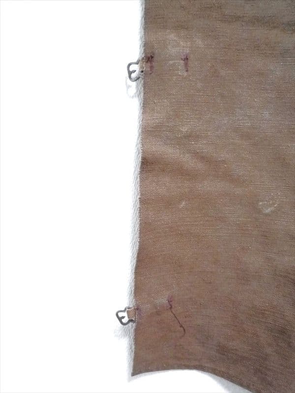 40’ｓ～　キャンバス地　ワークエプロン　月桂樹ボタン