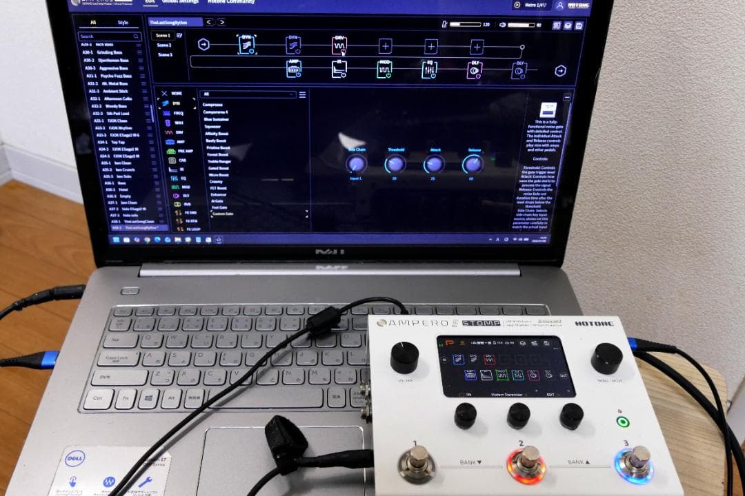 HOTONE AMPERO Ⅱ STOMP 【ファームウェアアップデート済み】