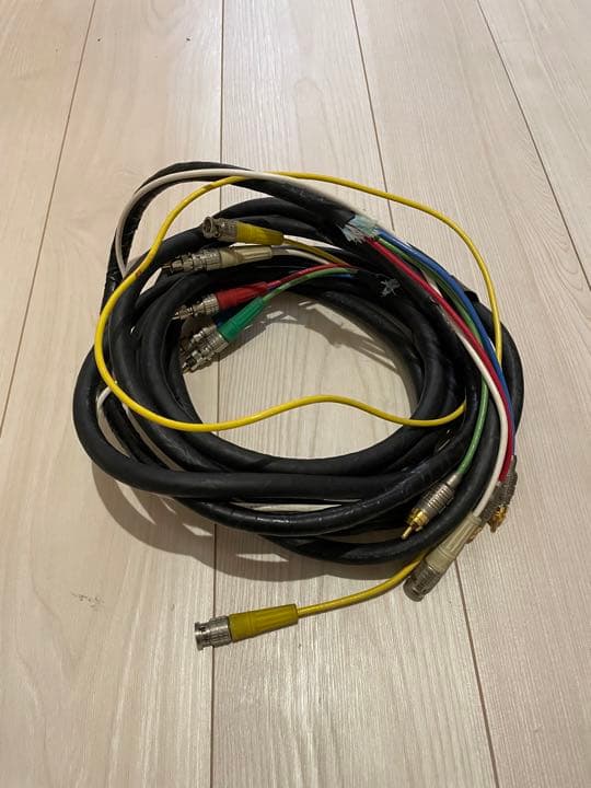 ベルデン製映像ケーブル　BNC-RCA+BNC 6m