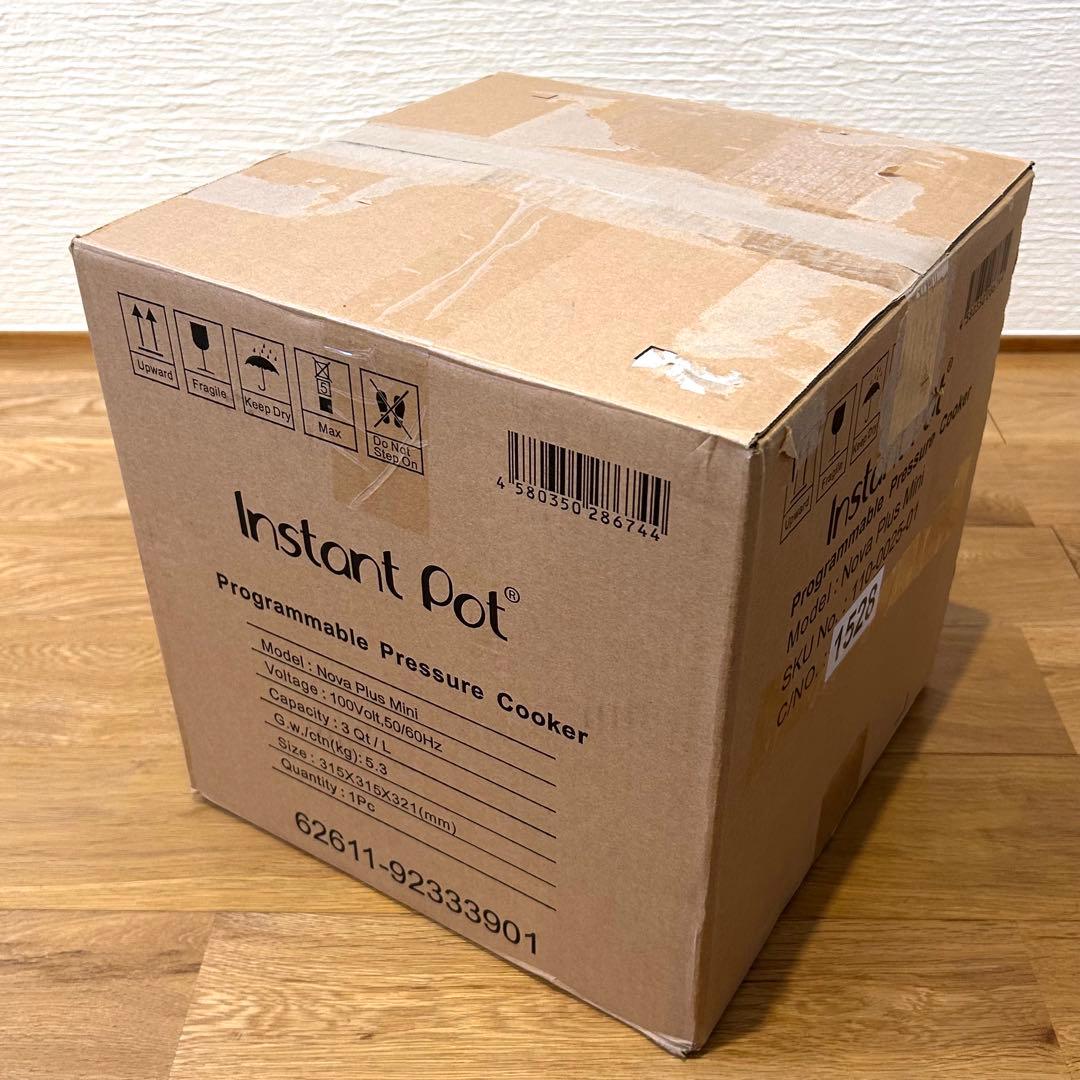 【新品未開封】マルチ電気圧力鍋 インスタントポット 1台7役 3.0L キッチン