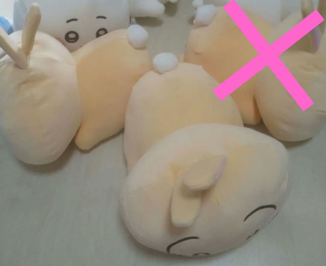 ちいかわ もっちるねそべり BIGぬいぐるみ うさぎ モモンガ ハチワレ