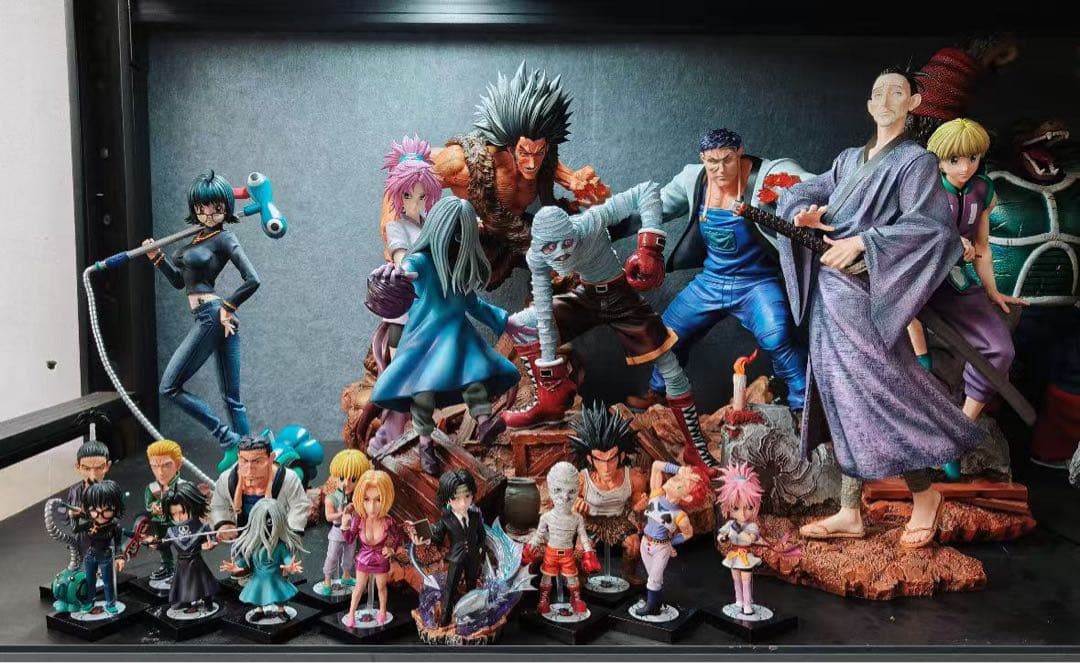 hunter×hunterノブナガ＝ハザマ ガレキガレージキット スタチューX①