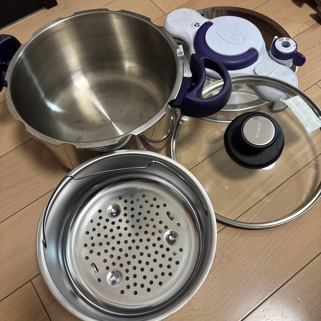 【中古品】T-fal 圧力鍋
