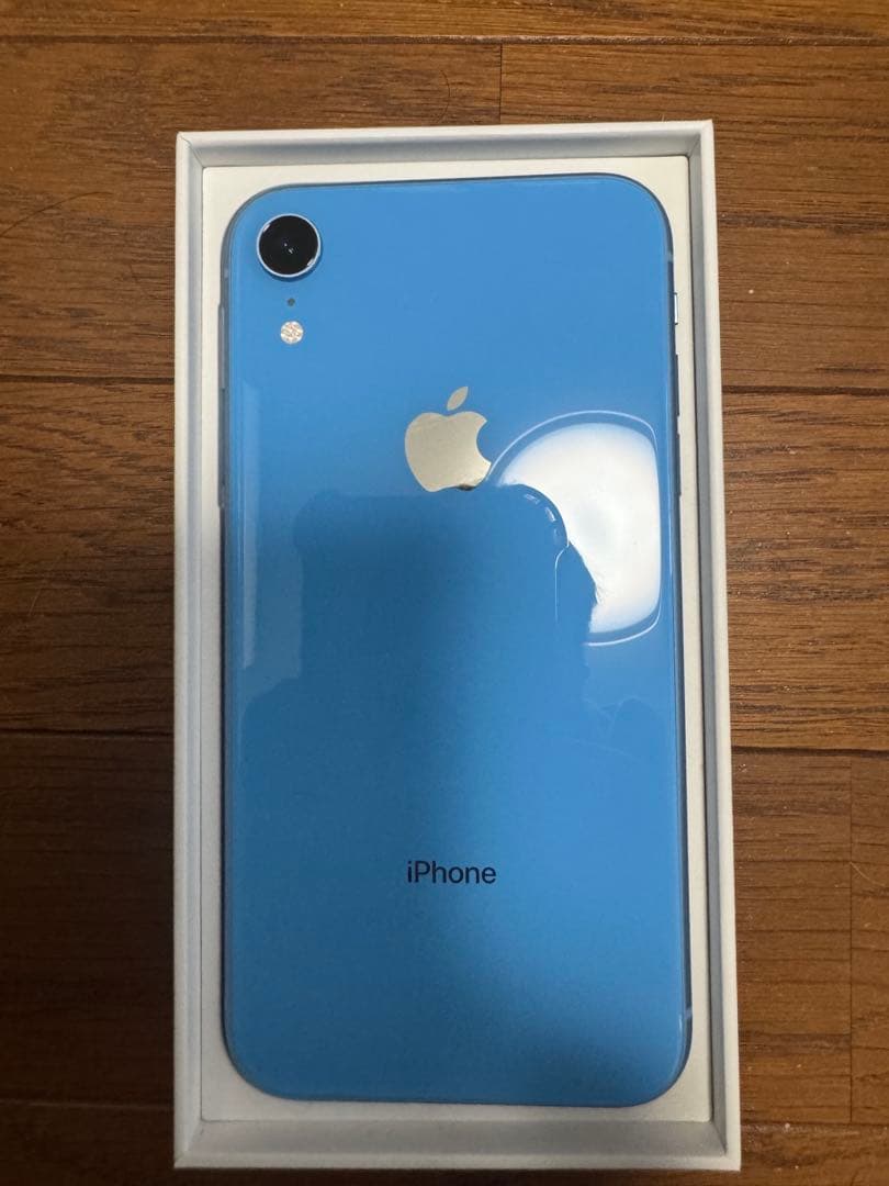 【極美品】iPhone XR 64GB ブルー　動作確認済み