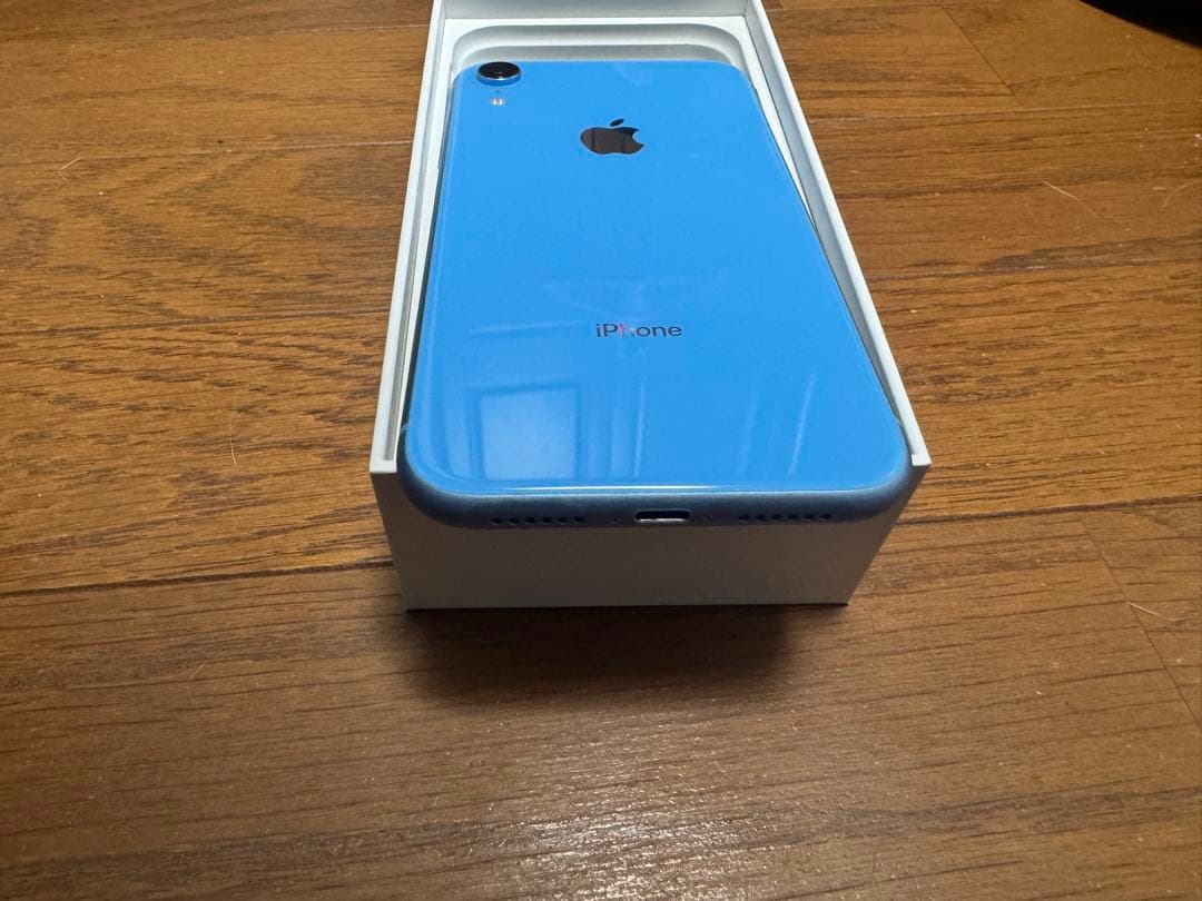 【極美品】iPhone XR 64GB ブルー　動作確認済み