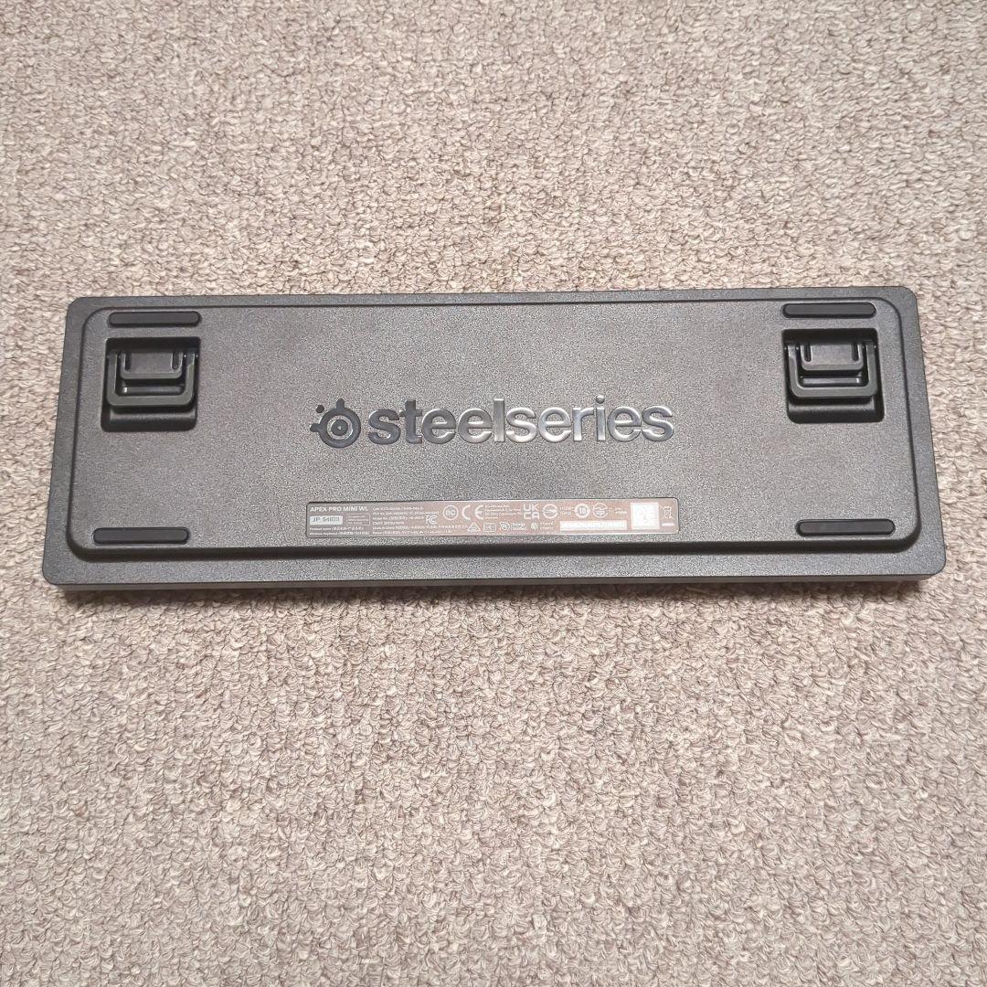 キーボード SteelSeries apex pro mini wireless