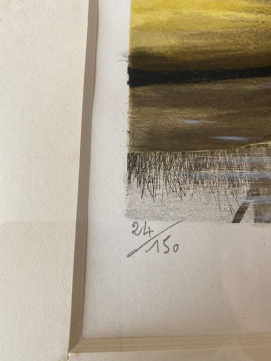 ジャック　デペルト　リトグラフ