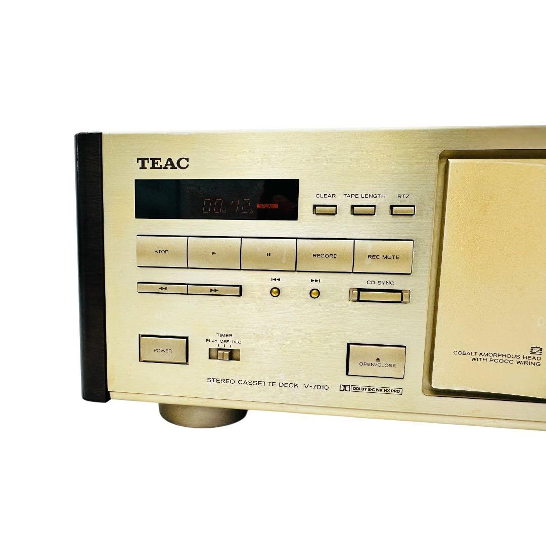 TEAC カセットデッキ　V-7010
