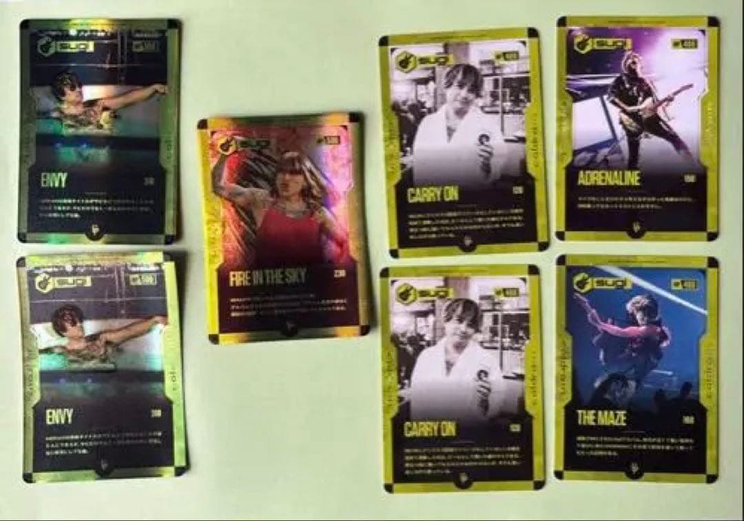 TRIPLE AXE 、coldrainセット