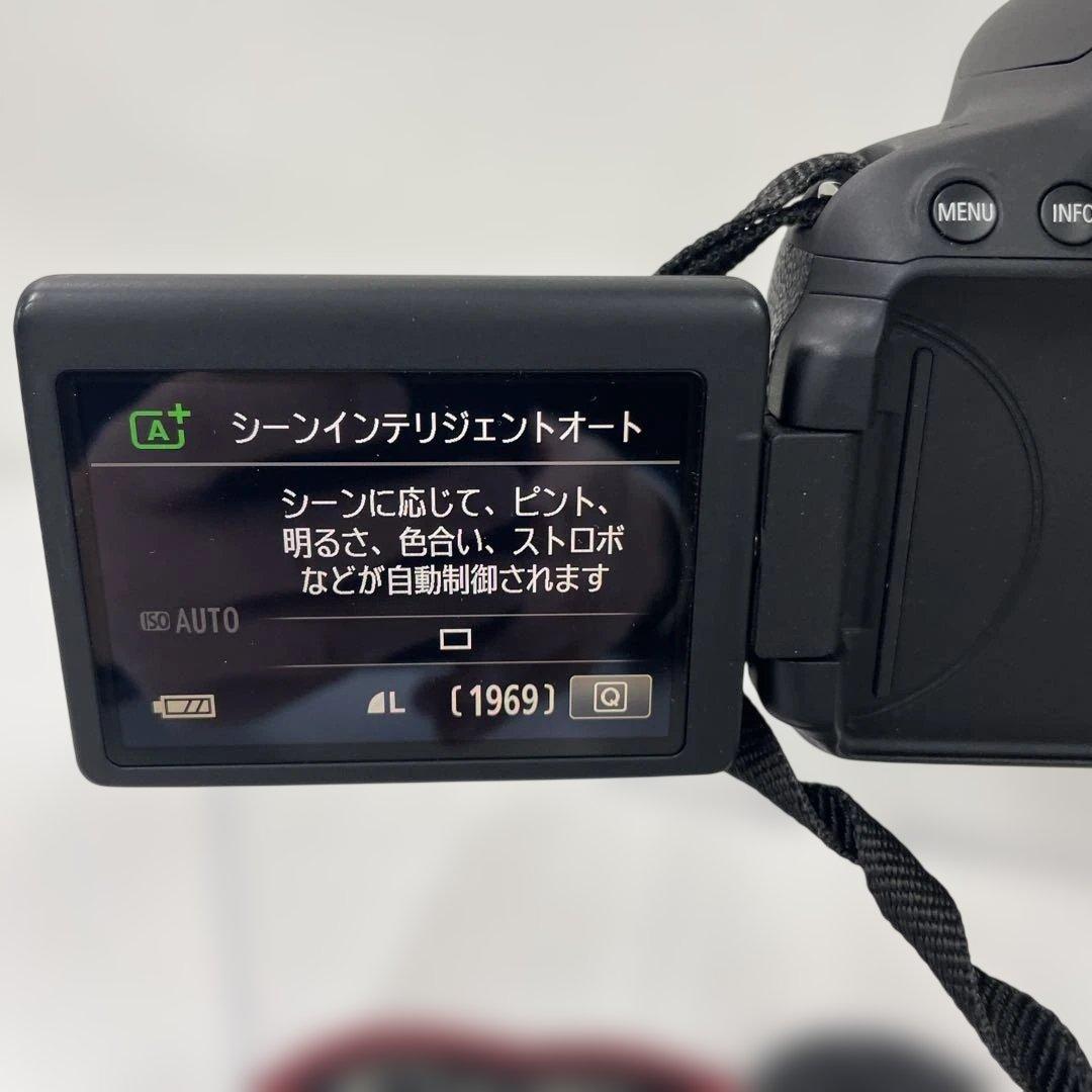 【美品】Canon EOS kiss X7 レンズ、充電器付き　作動確認済み