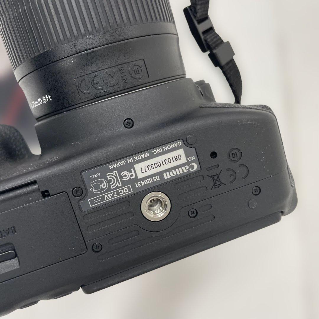 【美品】Canon EOS kiss X7 レンズ、充電器付き　作動確認済み
