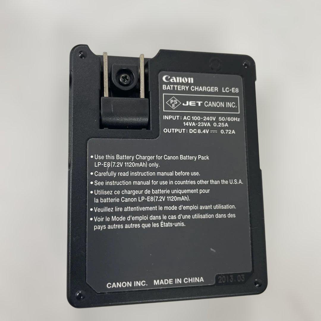 【美品】Canon EOS kiss X7 レンズ、充電器付き　作動確認済み