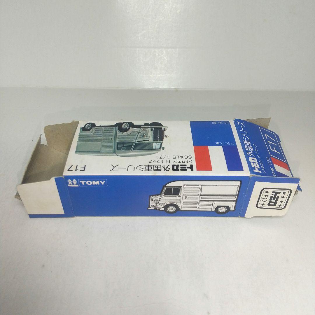 (4004)トミカ 青箱 日本製 シトロエン H トラック 鈴鹿サーキット 白