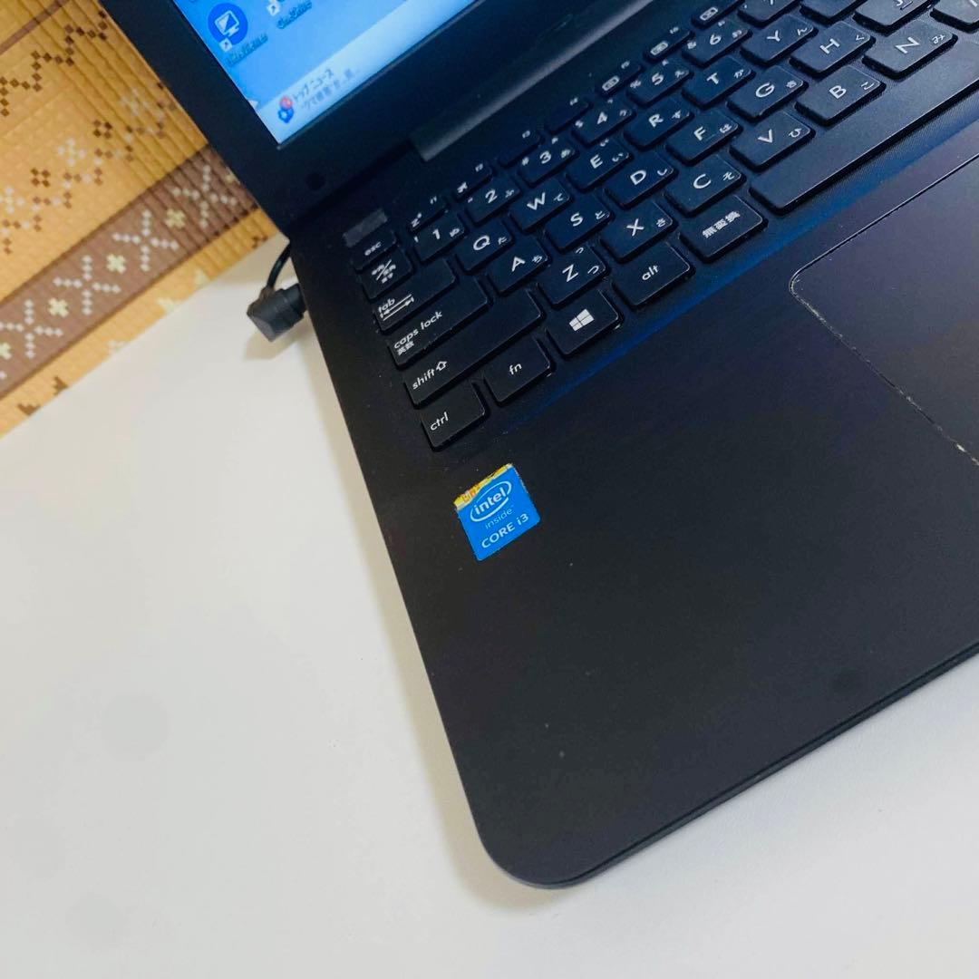 Y881 ASUSノートパソコンSSDメモリ8G高速Windows11オフィス付