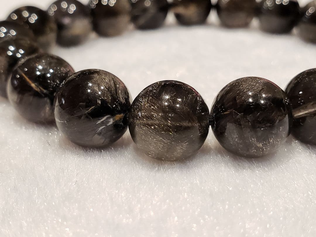 ブラックプラチナルチル　ブレスレット　鑑別書付き