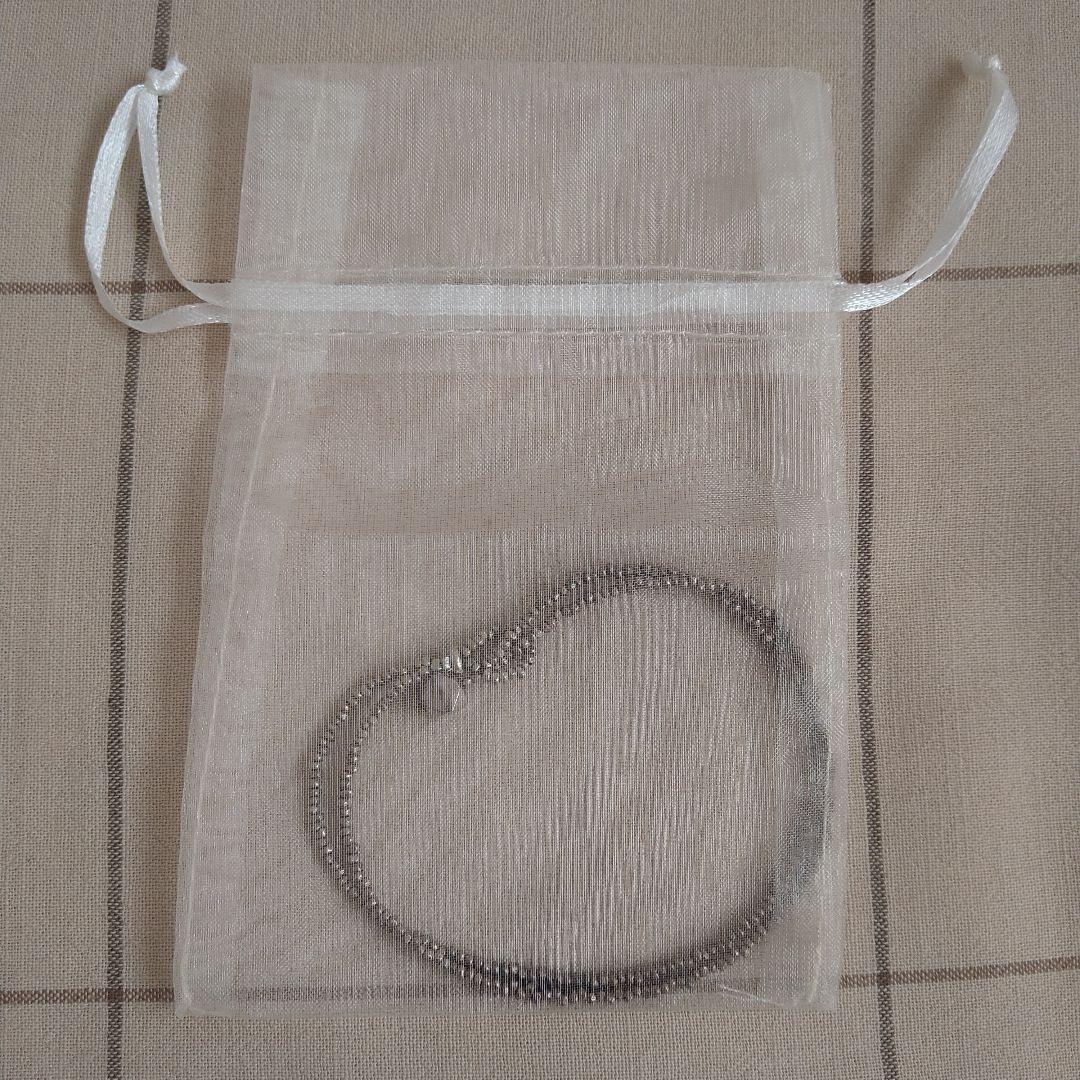 【accessory mau】アンクレット　カレンシルバー