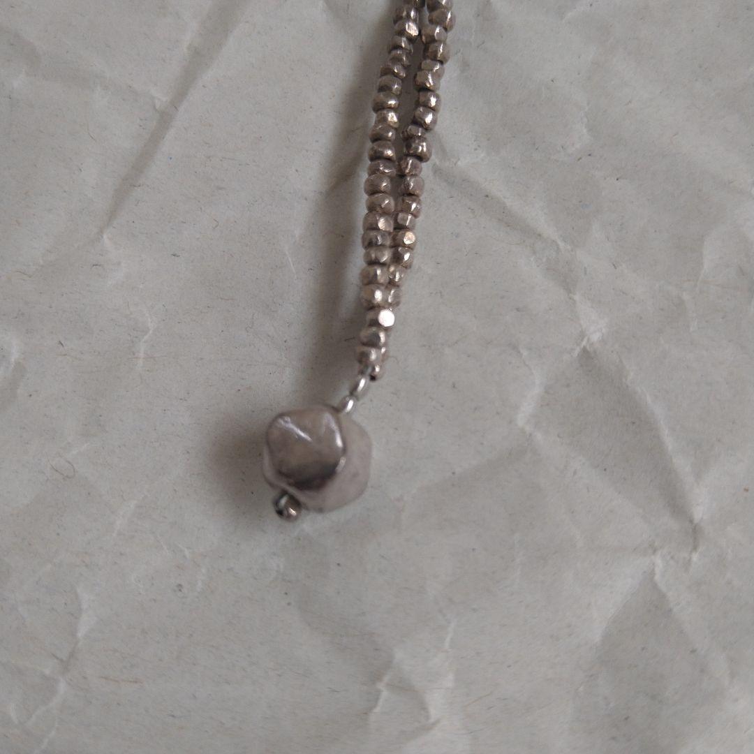 【accessory mau】アンクレット　カレンシルバー
