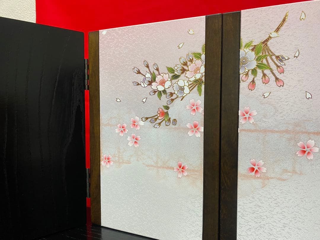 東京久月　雛人形　親王飾り収納セット・サイズ間口約６３×奥行約４１×高さ約５８㎝