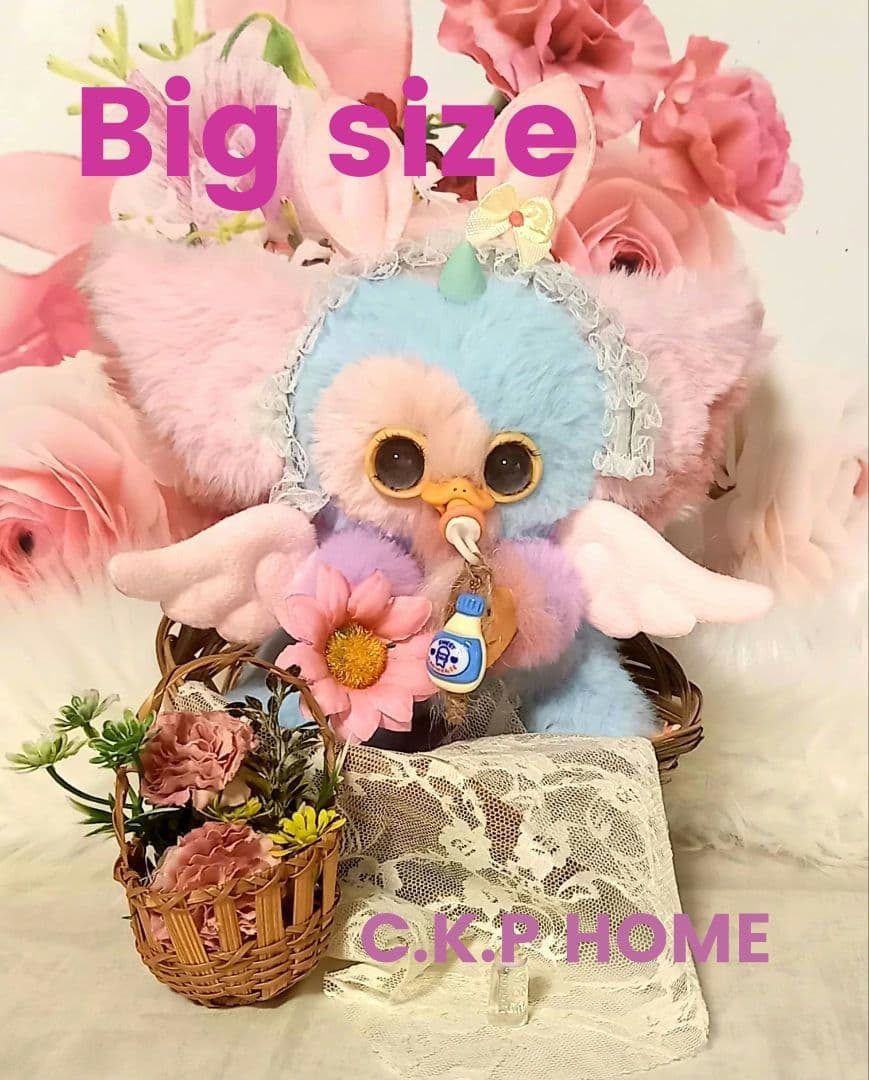 ハンドメイド・Big エンジェルベビちゃんのお人形・アートドール・ぬいぐるみ
