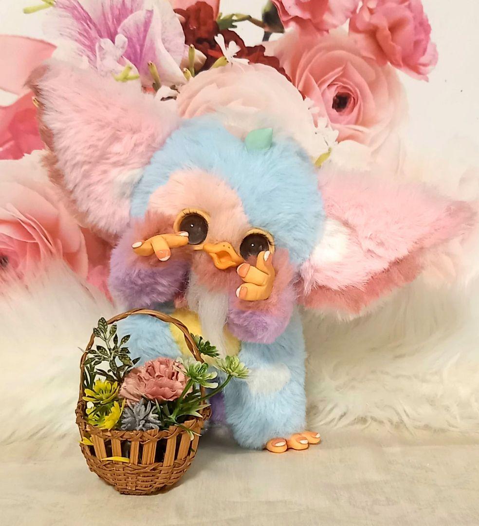 ハンドメイド・Big エンジェルベビちゃんのお人形・アートドール・ぬいぐるみ