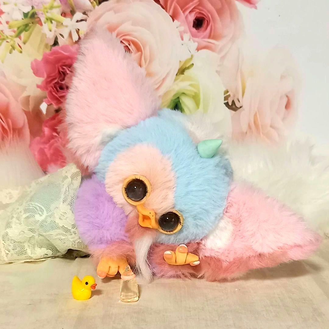 ハンドメイド・Big エンジェルベビちゃんのお人形・アートドール・ぬいぐるみ