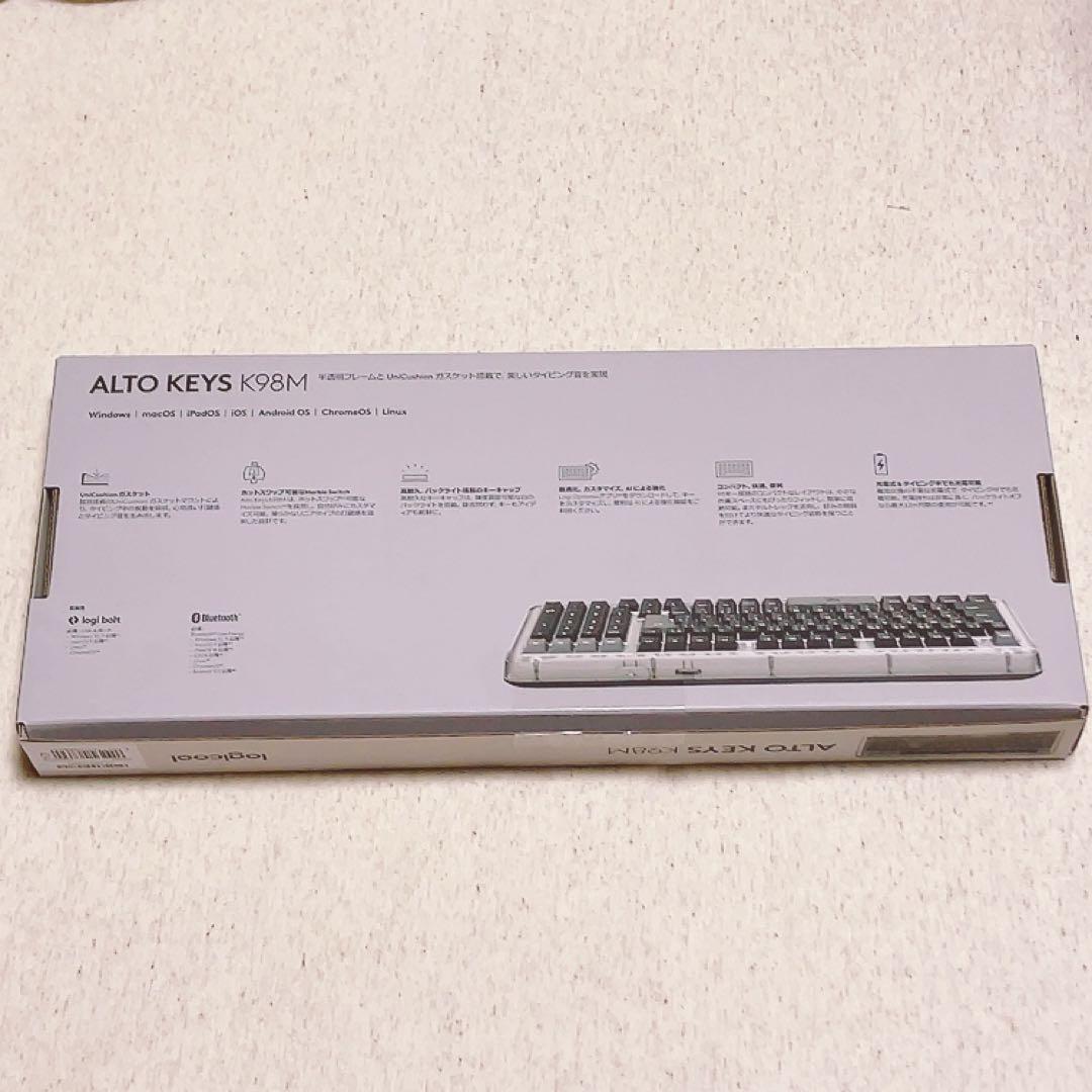 本日開封 Logicool Alto Keys K98M メカニカルキーボード